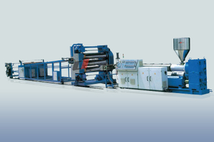 PP-, PE-, PVC-, ABS-, PMMA- und PC-Kunststoff-Extrusionsplatten-Produktionslinie